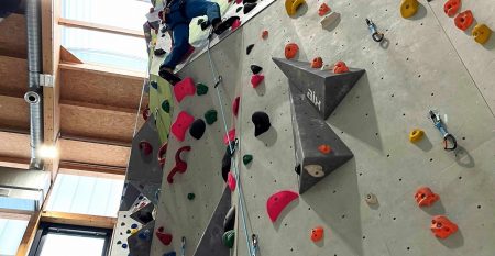 Klettern in der Halle